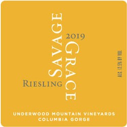2019 Riesling, Underwood Mountain Vineyards