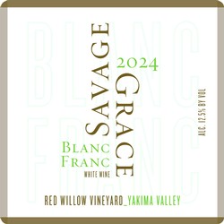2024 Blanc Franc, Red Willow