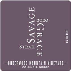 2020 Syrah, Underwood Mountain Vineyard