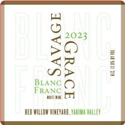 2023 Blanc Franc, Red Willow